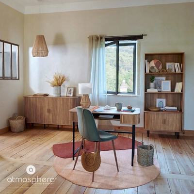 Llampë tavoline Atmosphera Lila Beige, 40cm, E27 25W, bezhë