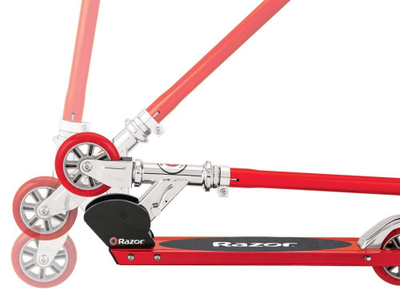 Trotinet Razor S Sport Scooter, metal alumini, palosës, i kuq