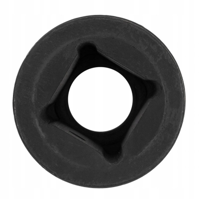 Çelës goditës JCB 1/2", 40mm, 6-këndësh, i zi