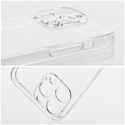 Mbrojtëse silikoni për telefon Apple iPhone 13 Pro, transparente