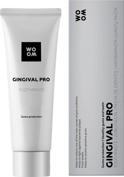 Паста за заби WOOM Gingival Pro, за чувствителни непца, 50 ml