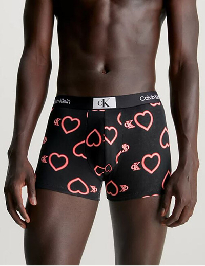 Mbathje për meshkuj Calvin Klein, të zeza