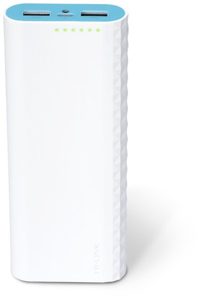 Power bankë TP-Link TL-PB15600, 15600mAh, 2 porta USB, e bardhë