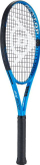 Raketë tenisi Dunlop FX 500 Junior 26, 250g, koka 100 inç², blu me të zezë