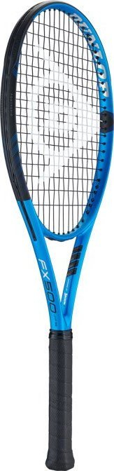 Raketë tenisi Dunlop FX 500 Junior 26, 250g, koka 100 inç², blu me të zezë