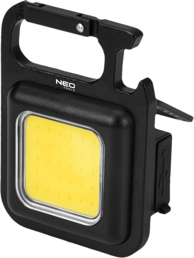 Dritë çelësash NEO Tools 99-109, LED, USB C, gri