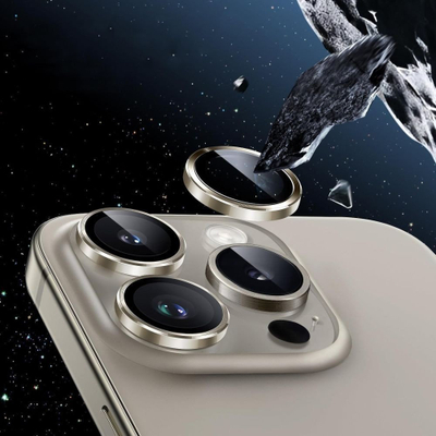 Mbrojtës kamere Tech-Protect Camring Fit+ për iPhone 17, xham edhe alumin, 1 copë, jeshile