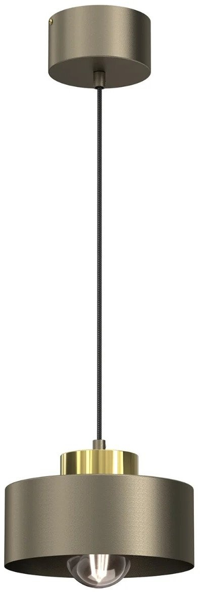 Llambë varëse Luminex Marti 9925, E27, metal, ngjyrë titanium gold