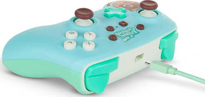 Kontroller PowerA Animal Crossing Tom Nook, me kabllo, i kaltër