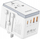 Adapter udhëtimi Dudao A65Pro, 65W, 2x USB C 2x USB A, i bardhë
