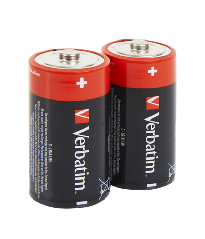 Bateri D Verbatim Premium Alkaline 1.5V