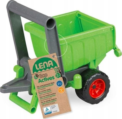 Rimorkio lodër Lena Eco Active Trailer, material i ricikluar, për fëmijë 2+, shumëngjyrëshe