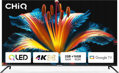 Televizor CHiQ U50QM8V, 50", 4K Ultra HD QLED, gri