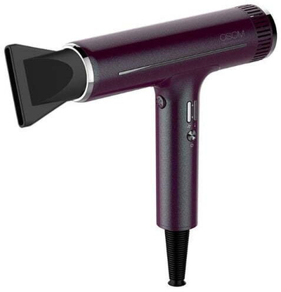 Tharëse flokësh BaByliss OSOM Professional, 1800W, motor BLDC me jone, vjollcë