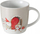 Filxhan Boltze Home Fiete, porcelan, 330 ml, me motiv Krishtlindjesh