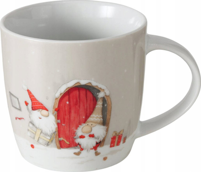 Filxhan Boltze Home Fiete, porcelan, 330 ml, me motiv Krishtlindjesh