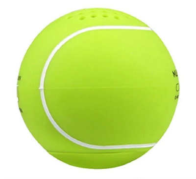 Altoparlant portabël Crono MUSIC ANGEL Tennis Ball, Bluetooth, microSD, jeshil
