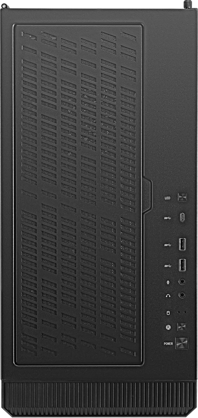 Kase gaming MSI MPG Velox 100P Airflow ARGB, ATX, xham i temperuar, e zezë