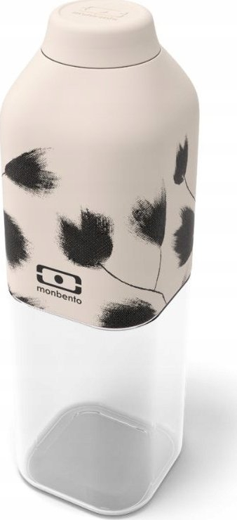 Shishe uji Monbento MB Positive M Graphic Ginkgo, 0.5L, Tritan, rozë