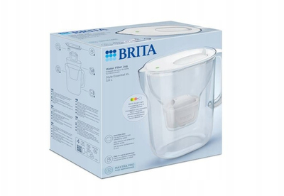 Shtamba filtruese Brita Style Essential XL, 3.6L, e bardhë + Filtër MX Pro Pure Performance
