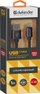 Kabllo USB Defender 87808, USB A në Lightning, 1 m, e zezë