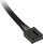 Kabull ndarës Kolink PWM, 4-pin në 3 x 4-pin, 0.35m, i zi
