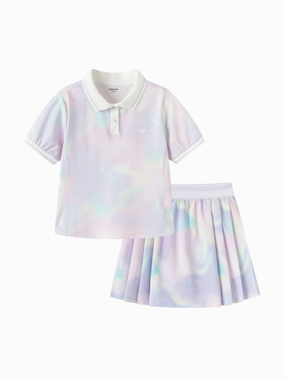 Set Bluzë, Fund Geta Hologlow Polo Skirt