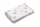 Mbrojtëse krevati për bebe Baby Matex Muslin Teddy, 3 panele, gri