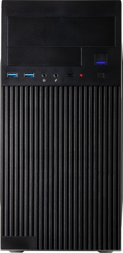 Kuti kompjuterike Inter-Tech Micro IT-6521 Straight, MIDI, mini tower, e zezë