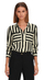 Këmishë Jacqueline de Yong JDYZOE Regular Fit 1846272, bezhë/zi