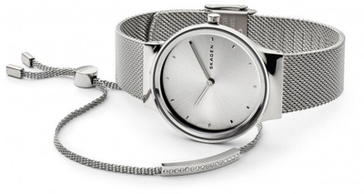 Set Orë dore  dhe byzylyk Skagen Freja SKW1105, woman