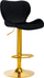 Stol bar QS-B15, velvet, i zi