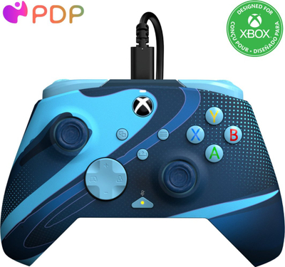 Kontroller PDP XS Rematch, me kabllo, i kaltër