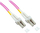 Kабел оптички Logon Fiber Patch 50/125, LC LC, 2m, зелена