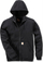 Xhaketë me kapuç Carhartt Wind Fighter, zinxhir i plotë, madhësia XXL, e zezë