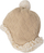Зимска капа Lodger Beanie Folklore Fleece, 1-2 години, флис, беж