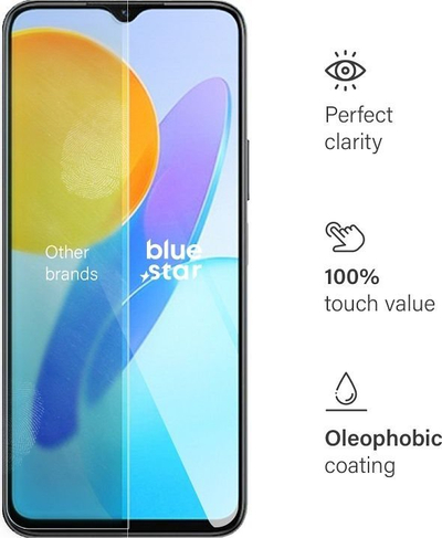 Mbrojtëse ekrani xhami Blue Star për Honor X6, 9H, transparente