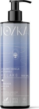 Esencë me bimë për banjo Jozka Herbal Essence Relax, 500 ml, me livandë