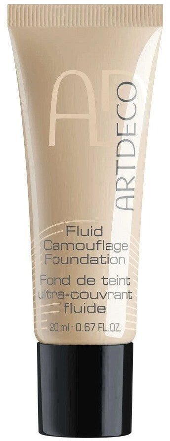 База за шминка Artdeco Fluid Camouflage No. 08 Neutral Cashmere, висока покривност, 20 ml