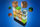 Lampë dekorative Paladone Minecraft Flat-pack Assembly, me blloqe drite, shumëngjyrëshe