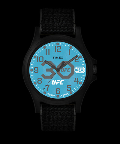 Orë dore Timex UFC Apex TW2V90800QY, e zezë