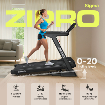 Shirit vrapimi Zipro Sigma, 20km/h, 197 x 145 x 88cm, i zi