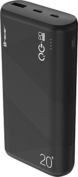 Powerbank Tracer Amos, 20000mAh, QC3.0 PD 20W, i zi