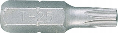 Bite Torx King Tony TX-TIP T20, 25mm, çelik, gri