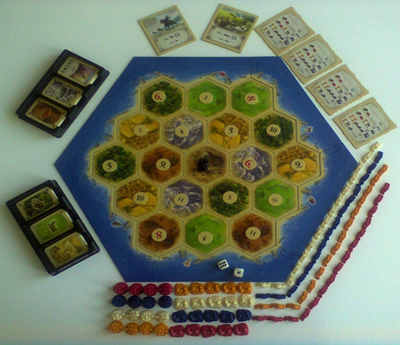 Lojë tavoline Brain Games Catan, 3–4 lojtarë, 75 min, shumëngjyrëshe