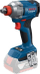 Kaçavidë goditëse pa kabllo Bosch GDX 18V-285, sistem 18V, profesionale, blu