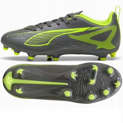 Këpucë futbolli Puma Ultra 5 Play Jr 108170-03, FG AG, për kalamaj, gri