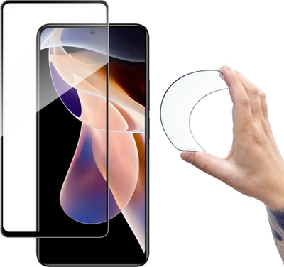 Xham mbrojtës Wozinsky Full Cover Flexi Nano për Xiaomi Redmi Note 11 Pro / 11 Pro Plus, transparent