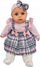 Kukull Baby Doll, 45 cm, flet dhe këndon në polonisht, me biberon
