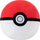 Lodër pelushi Jazwares Pokémon Poké Ball, 5", 12 cm, e kuqe me të bardhë